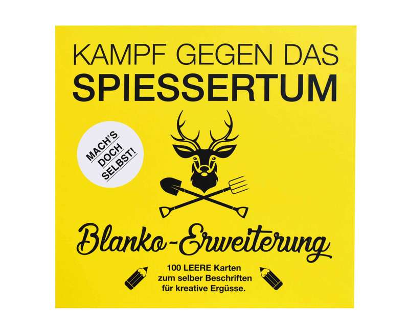 Kampf gegen das Spießertum Blanko-Erweiterung KEIN AMAZON VERKAUF (Board Games)