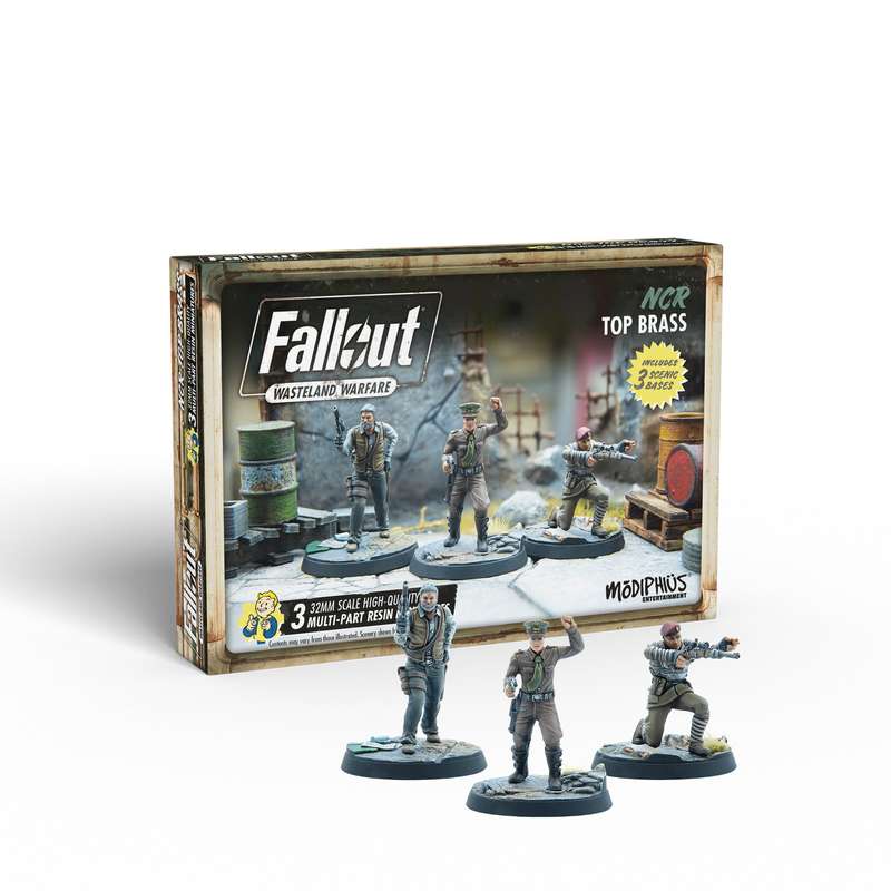 Fallout Wasteland Warfare NCR Top Brass (RPGs)