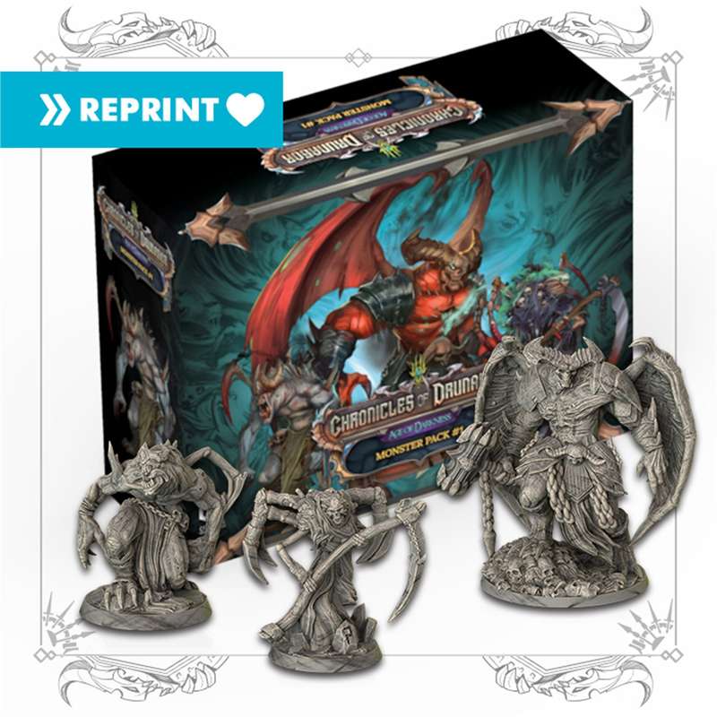 Chronicles of Drunagor Age of Darkness Monster Pack (Board Games)