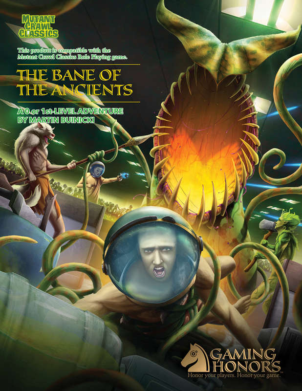 Mutant Crawl Classic RPG The Bane of the Ancients (RPGs)