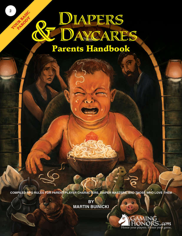 Diapers & Daycares Parents Handbook Your Basic Parody (RPGs)