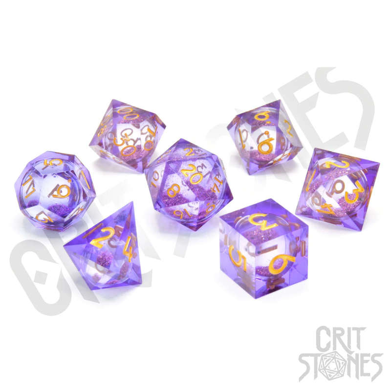 Dionysus' Feast Liquid Core RPG Dice Set (7) (Dice Sets & Games)