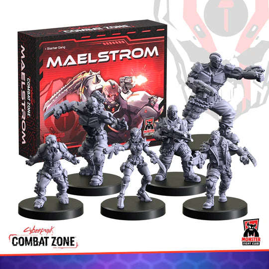 Cyberpunk Red Combat Zone Maelstrom Starter (Miniatures)