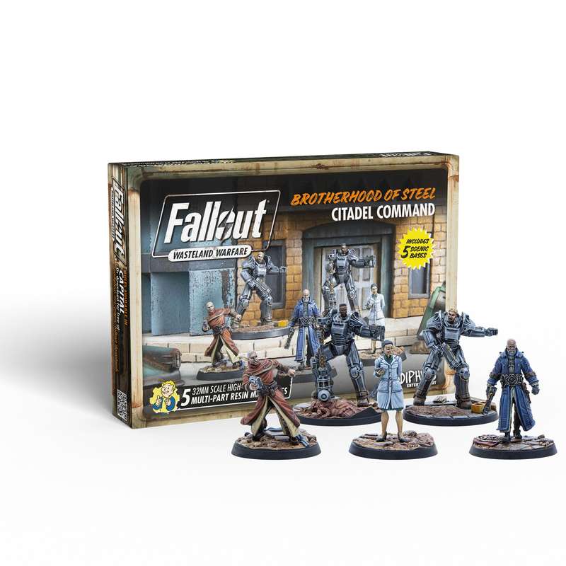 Fallout Wasteland Warfare Brotherhood of Steel Citadel Command (RPGs)