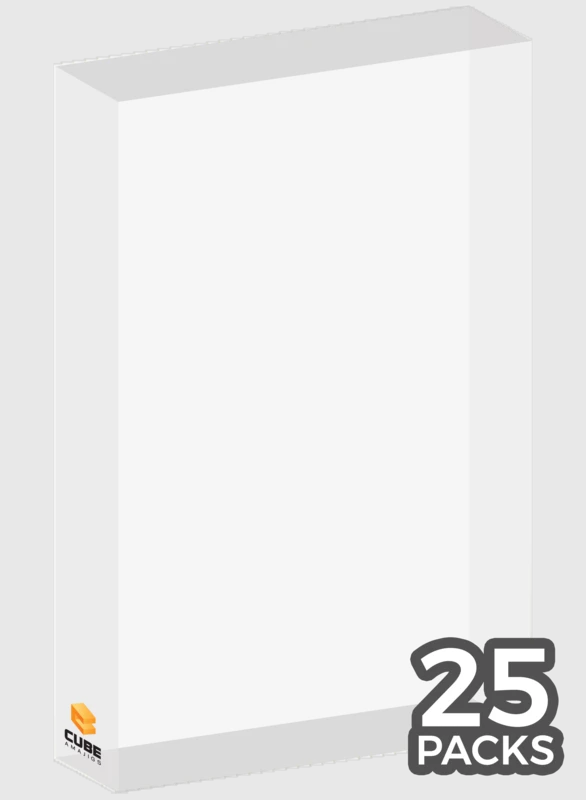Clear Cubeamajigs by Cardamajigs (Set of 25) (RPGs)