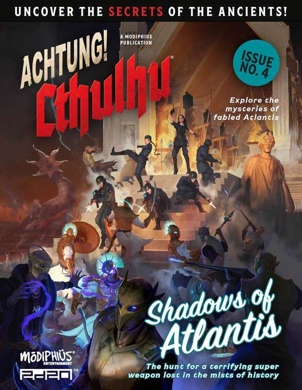 Achtung! Cthulhu Shadows of Atlantis 2D20 Edition (RPGs)