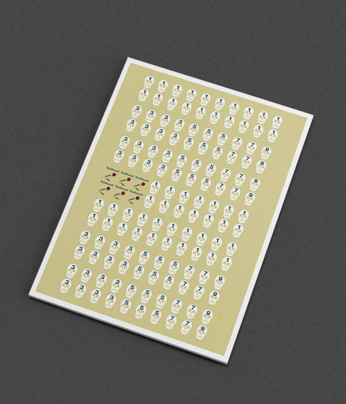 DAMOS Additional SP Markers (Board Games)