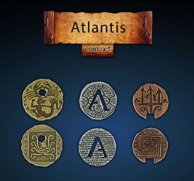 Atlantis Coin Set (24) (Coins)