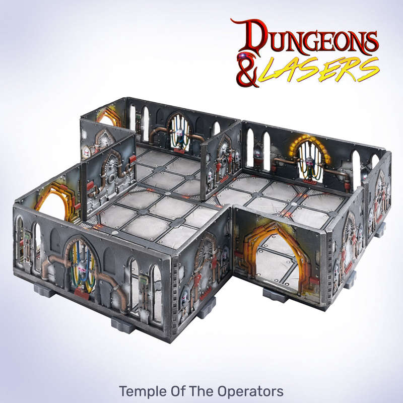 Dungeons & Lasers Temple of the Operators (Miniatures)