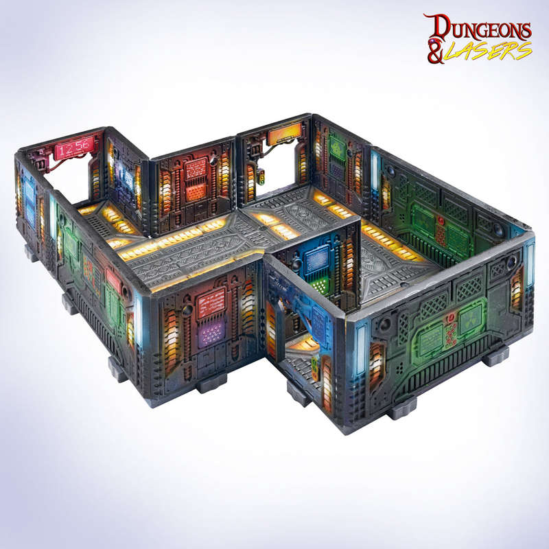 Dungeons & Lasers AI Center (Miniatures)