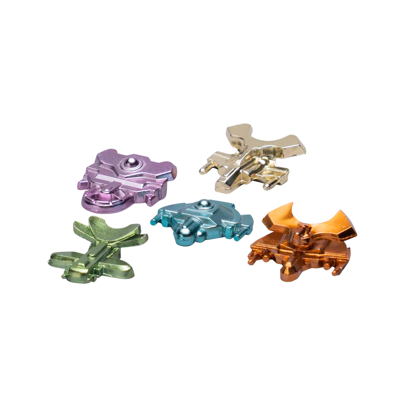 Moonrakers Metal Ships (5) (Board Games)