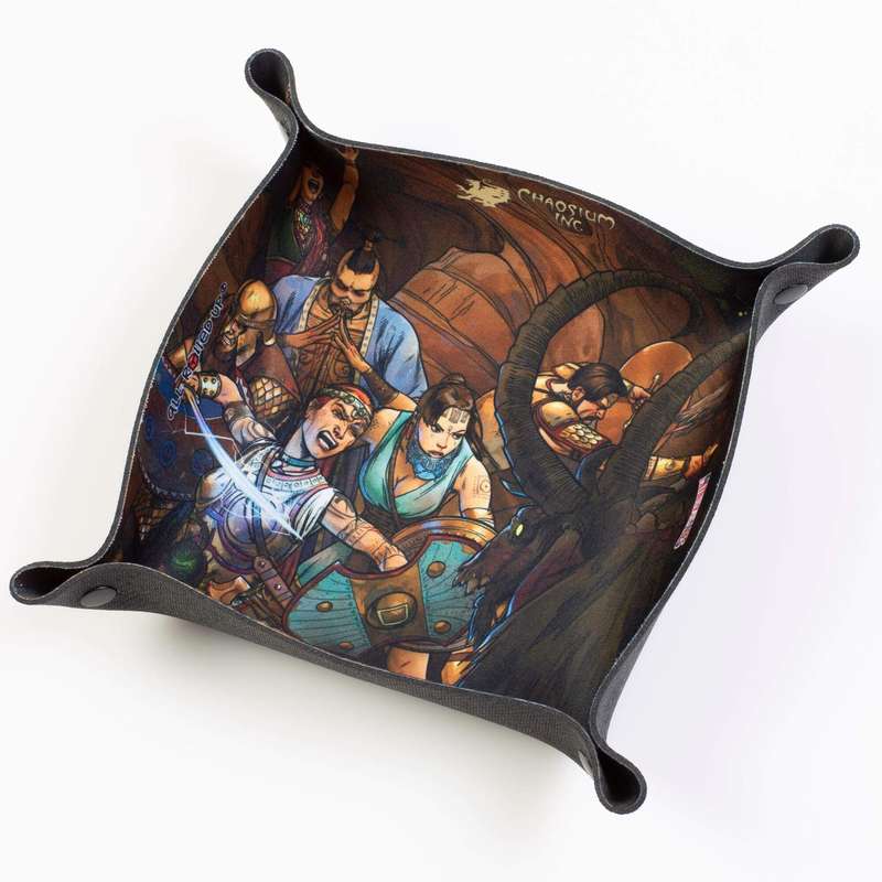 Snakepipe Hollow Runequest Square Folding Dice Tray (Dice Sets & Games)