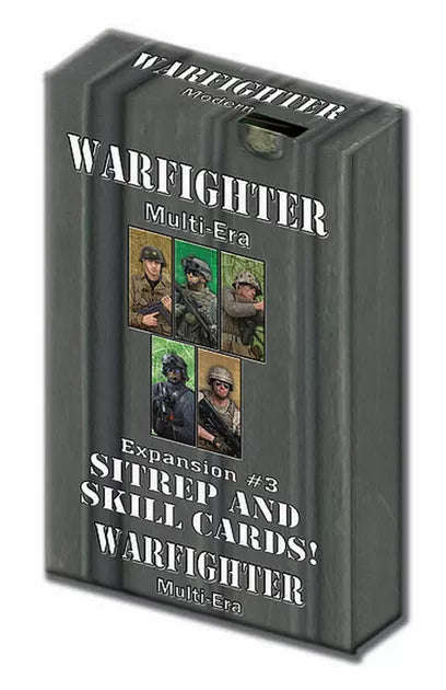 Warfighter Multi-Era Exp 3 Sitrep & Skill Cards (Board Games)