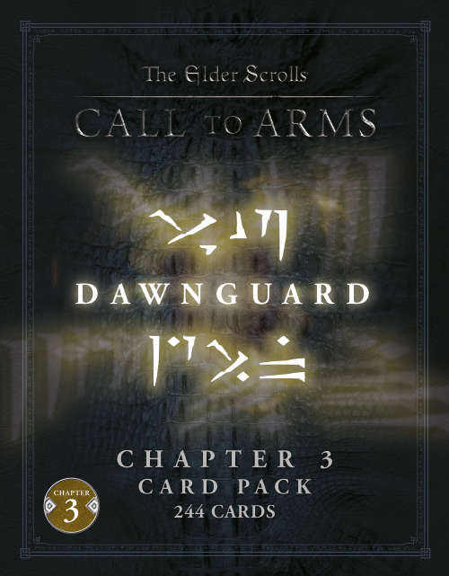The Elder Scrolls Call To Arms Chapter 3 Card Pack Dawnguard (RPGs)