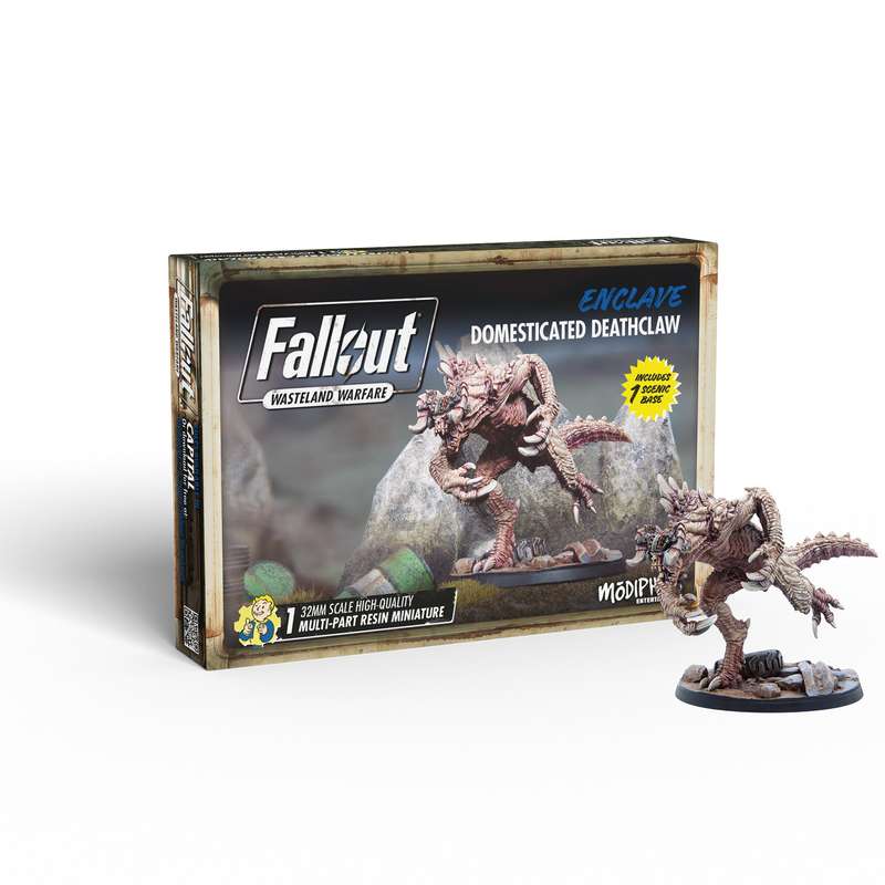 Fallout Wasteland Warfare Enclave Domesticated Deathclaw (RPGs)