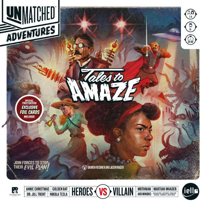Unmatched Adventures Tales to Amaze (Board Games)