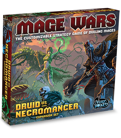 Mage Wars Druid Vs Necromancer (Board Games)