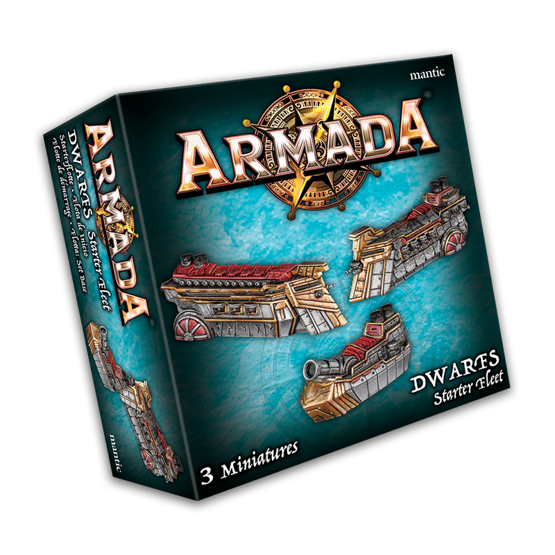 Armada Dwarf Starter Fleet (Miniatures)
