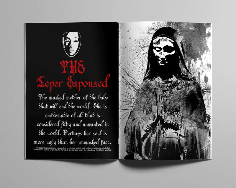 Mörk Borg RPG Astrolich Presents The Leper Espouse (RPGs)