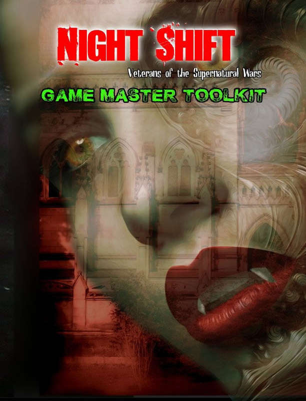 Nightshift Veterans of the Supernatural Wars GM Tool Kit (RPGs)