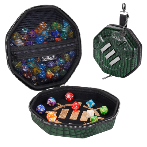 Tabletop Collectors Edition Dice Case Green (Dice Sets & Games)