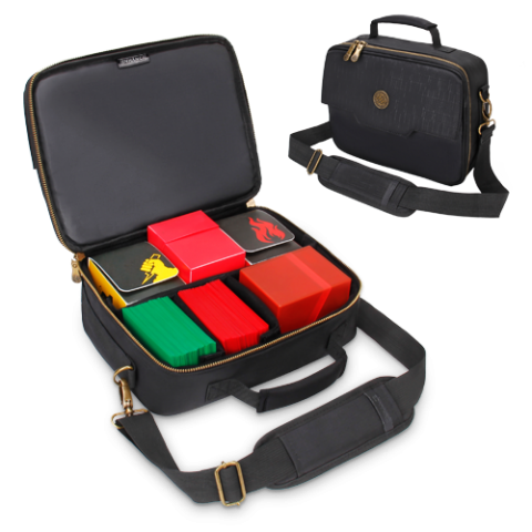 Trading Card Travel Case Black (Board & Card Game Accessories)