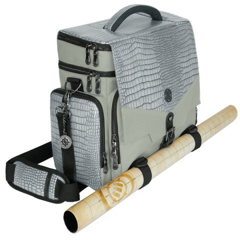 Tabletop Adventurer's Collectors Edition Travel Bag Silver (Board & Card Game Accessories)