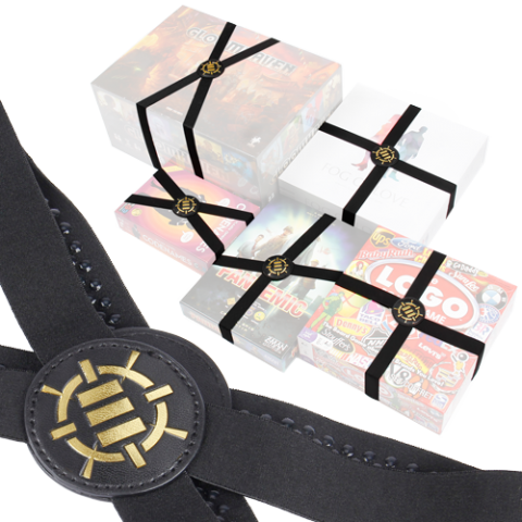 Tabletop Game Box Bands Black (Board & Card Game Accessories)