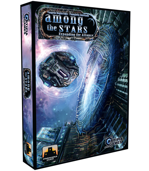 Among the Stars Expanding the Alliance (Board Games)