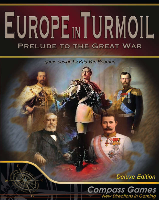 Europe in Turmoil Prelude to the Great War Deluxe Edition (1169) (Board Games)