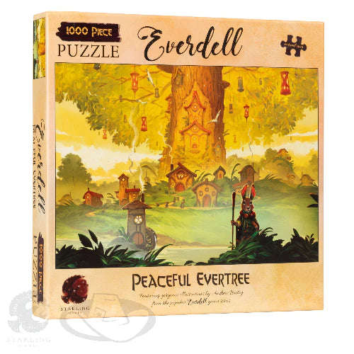 Everdell 1000 Piece Puzzle Peaceful Evertree (Jigsaw Puzzle)