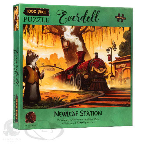 Everdell 1000 Piece Puzzle Newleaf Station (Jigsaw Puzzle)