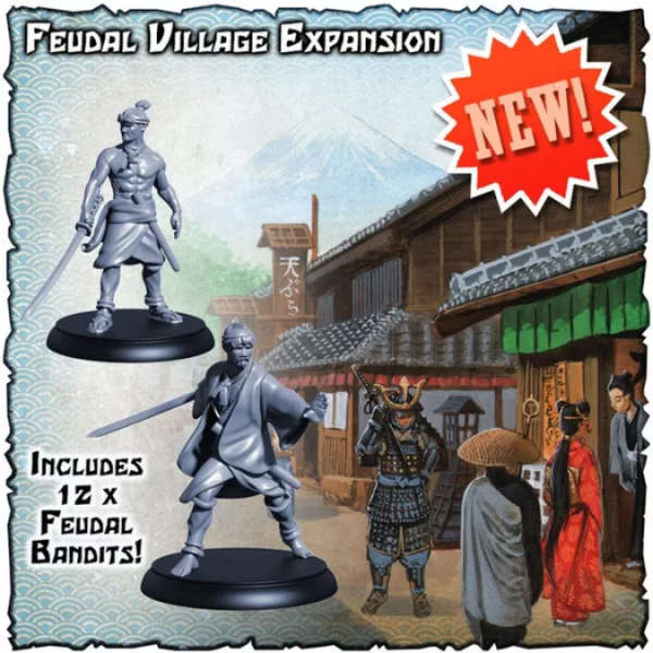 Shadows of Brimstone Feudal Village (Board Games)