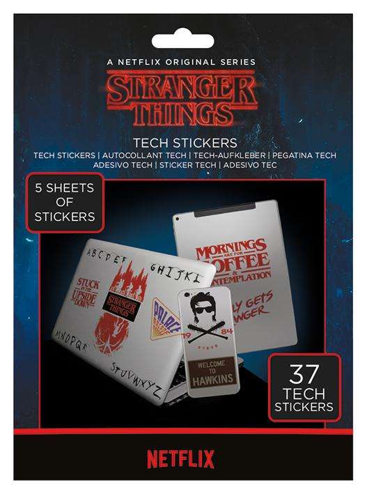 Stranger Things - Stranger Things (The Upside Down) Tech Stickers (Gadget Decals)