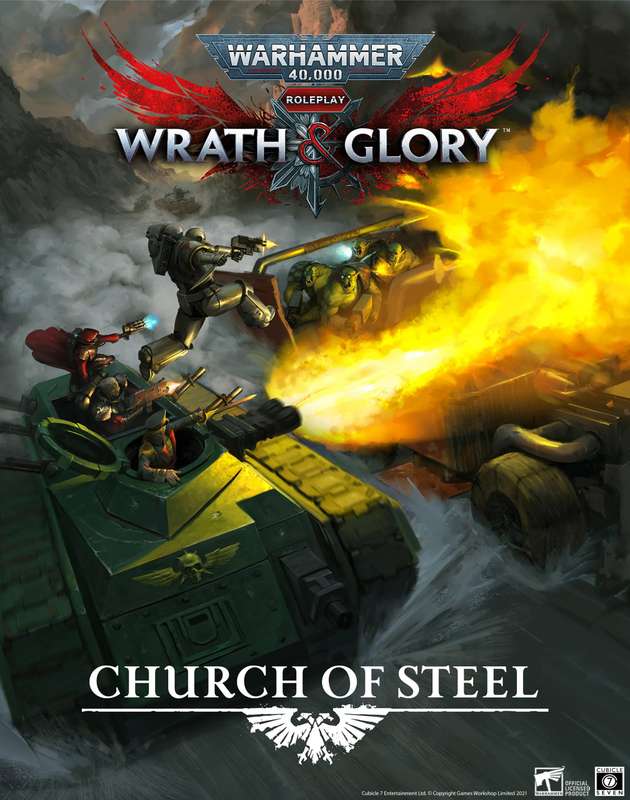 Warhammer 40K Wrath & Glory RPG Church of Steel (RPGs)