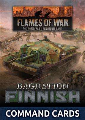 Flames of War Bagration Finnish Command Card Pack (Miniatures)