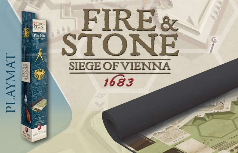 Fire & Stone Siege of Vienna 1683 Playmat (Board Games)