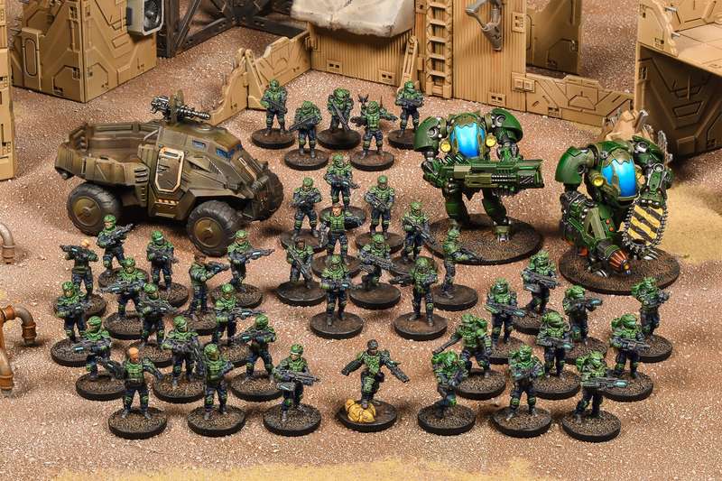 Firefight GCPS Strike Force (Miniatures)