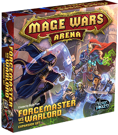 Mage Wars Forcemaster Vs Warlord (Board Games)