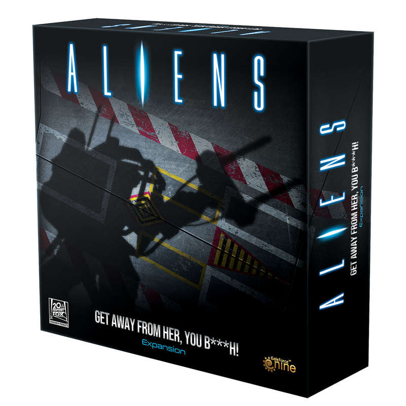 Aliens Boardgame Get Away from her! Updated Edition US (ALIENS13) (Board & Card Game Accessories)