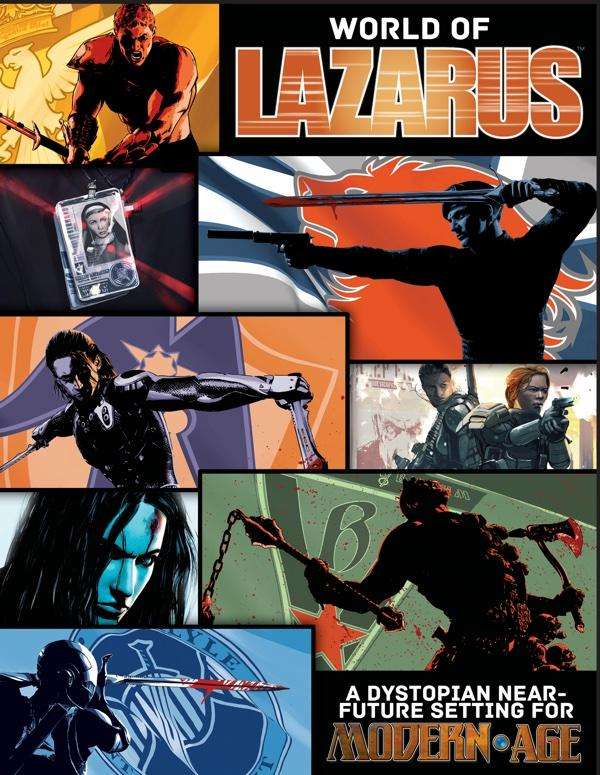 Modern AGE RPG The World of Lazarus Campaign Setting (RPGs)