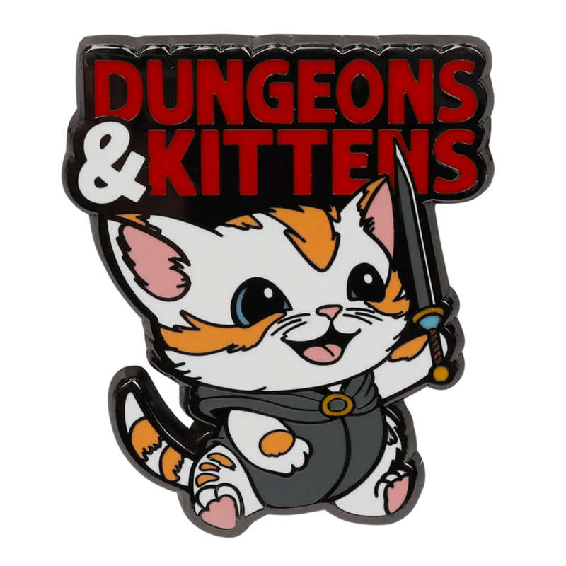 Dungeons & Kittens Pin (Board & Card Game Accessories)