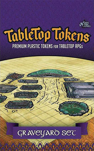 Tabletop Tokens Graveyard Set (Board & Card Game Accessories)