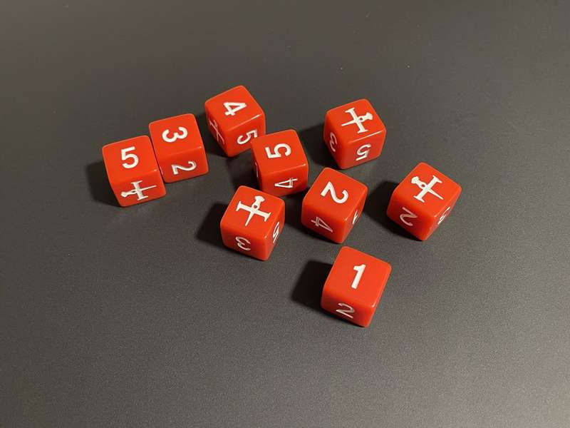 Cowboy Bebop RPG Swordfish II Dice Set (RPGs)