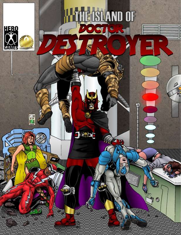Champions RPG Island of Dr. Destroyer (RPGs)