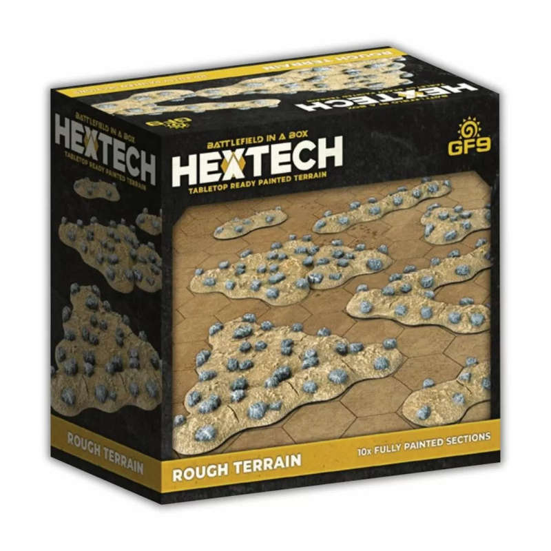 HexTech Rough Terrain (10) (Board & Card Game Accessories)