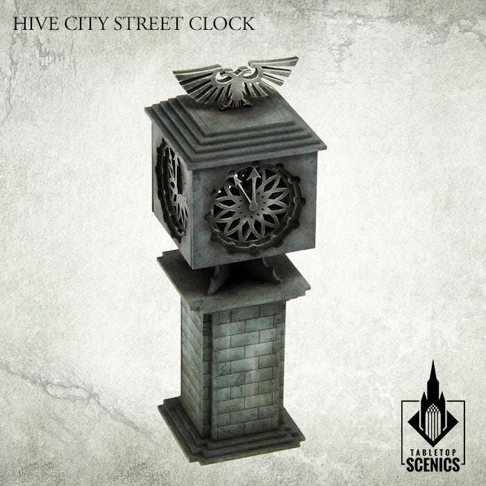 Gothic Spires Hive City Street Clock (Miniatures)