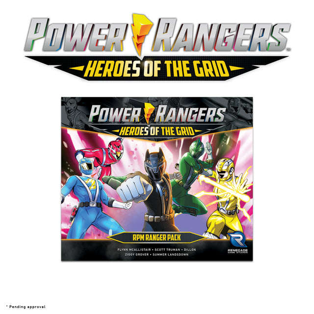 Power Rangers Heroes of the Grid RPM Ranger Pack (Board Games)