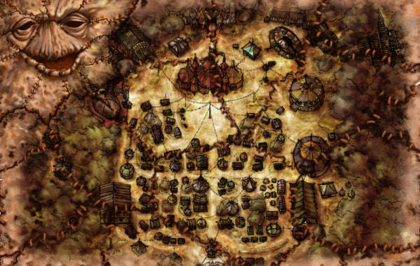 Heckna! Fabric Maphew World Map (Maps)