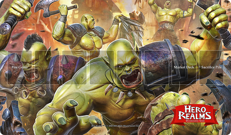 Hero Realms Play Mat Rampage (Board Games)